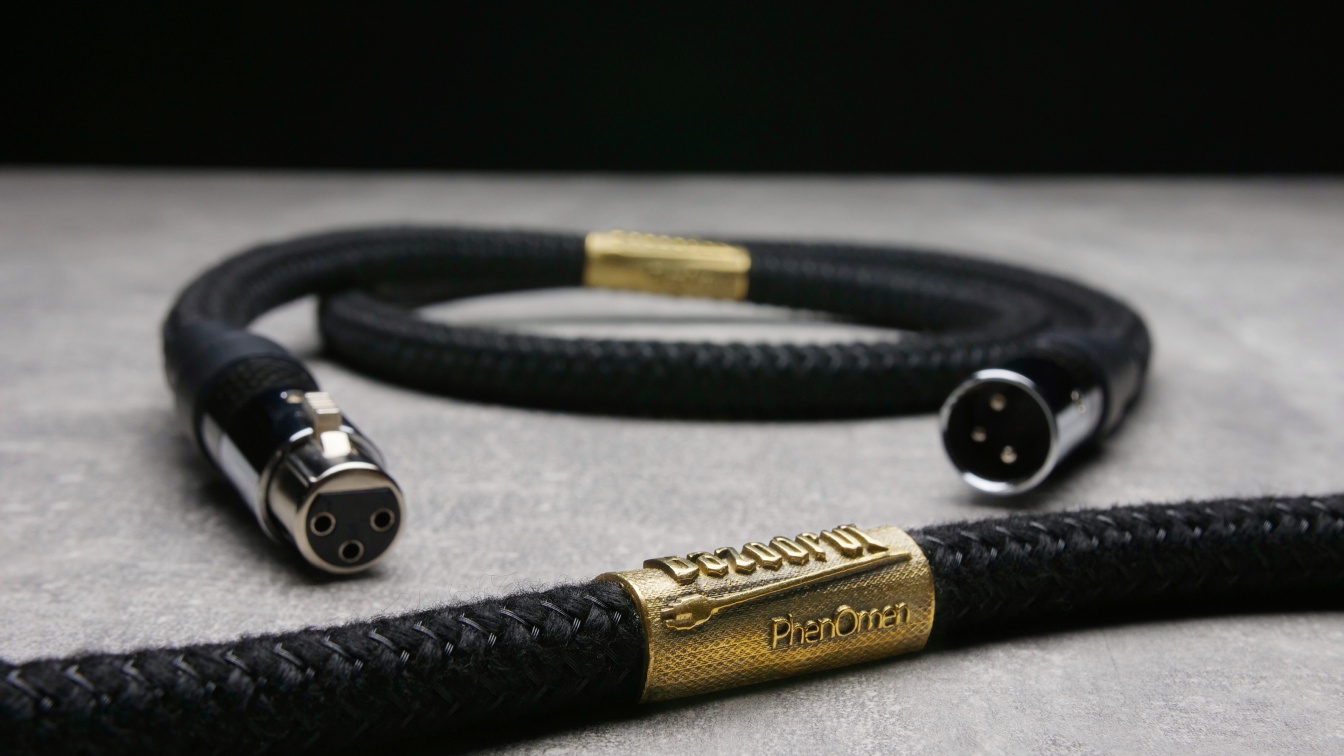 Межблочный аналоговый кабель Bazodrut PhenOmen RCA_XLR (1m)