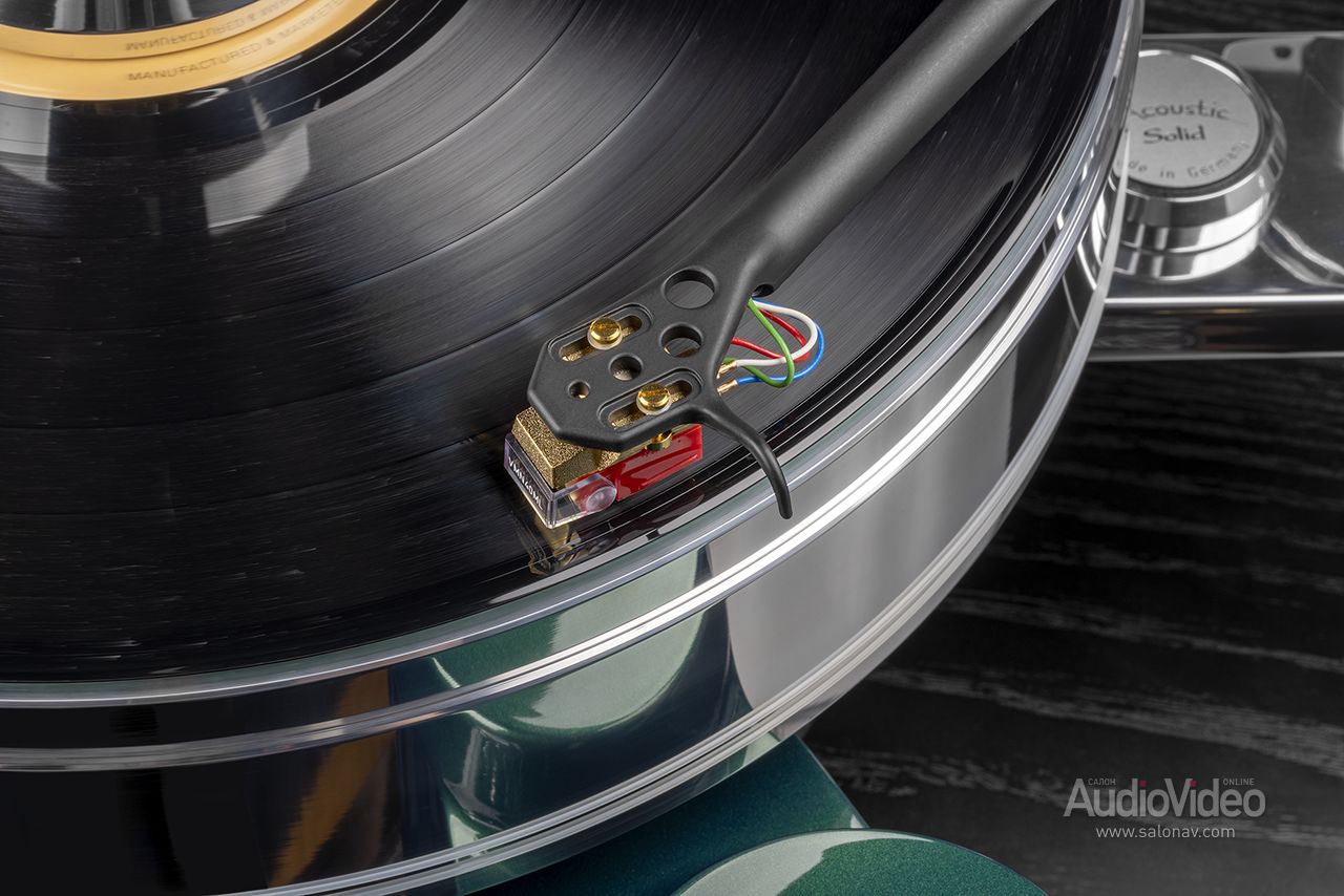 Проигрыватель винила Acoustic Solid Wood Round