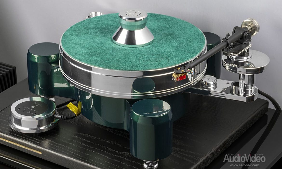 Проигрыватель винила Acoustic Solid Wood Round