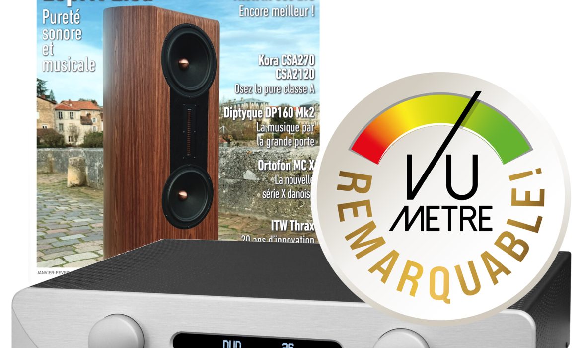 Французский журнал о высококачественной аудиотехнике VUmètre присудил награду «Замечательно!» интегрированному усилителю Atoll IN300 EVO.