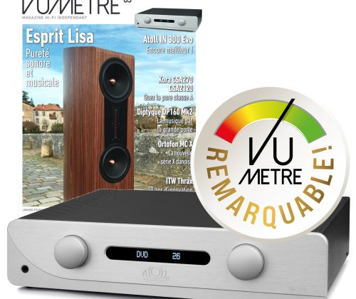 Французский журнал о высококачественной аудиотехнике VUmètre присудил награду «Замечательно!» интегрированному усилителю Atoll IN300 EVO.